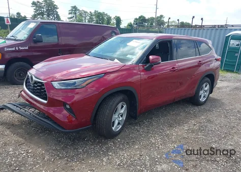 2021 Toyota Highlander Le from USA, damaged, VIN 5TDBZRBH8MS529396